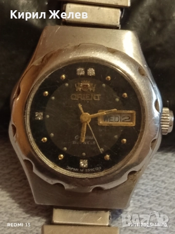 Марков дамски часовник ORIENT CRISTAL работи за КОЛЕКЦИЯ 51472