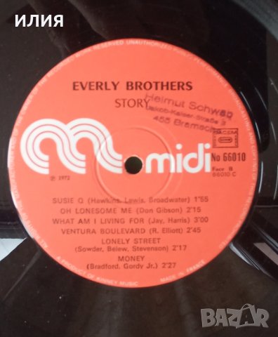 Everly Brothers – 1972 - Everly Brothers Story(2LP)(Midi – MID 66 010)(Rock & Roll,Pop Rock), снимка 6 - Грамофонни плочи - 44829498