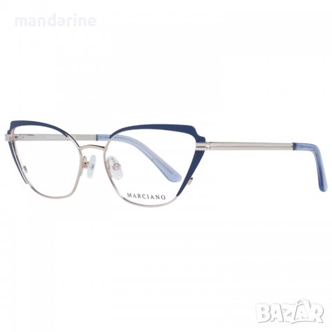 MARCIANO BY GUESS 🍊 Дамски рамки за очила CAT EYE "GOLD & BLUE" нови с кутия, снимка 2 - Слънчеви и диоптрични очила - 39852508