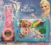 Детски часовник с портмоне на Елза и Анна от Замръзналото кралство (Frozen)