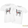 Tениски за влюбени Свети Валентин My Valentine Deer Buck, снимка 1