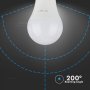 LED лампа 10,5W E27 Термопластик Студено Бяла Светлина, снимка 3