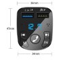 FM Трансмитер S2 Bluetooth, MP3 player, USB, снимка 2