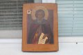Стара Руска икона рисувана върху дърво с темпери/началото на 19-ти век/, снимка 1