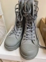 Ботинки сиви - гума и плат, снимка 1