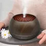 1000ml Арома дифузер и овлажнител тъмно дърво, дистанционно, снимка 7