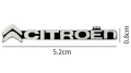 Нови емблеми ”CITROEN” - 52 мм. / 8 мм., снимка 3