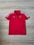 Оригинална мъжка тениска с яка Adidas x F.C. Manchester United / Season 20-21, снимка 1