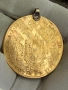 Златен пендар, монета 22 карата, снимка 2
