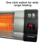 Електрическа кварцова печка Blumfeldt Rising Sun Mono Heater HHG4 10033029 2500W свободностоящ отопл, снимка 9
