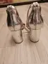 Сребристи сандали на ток Bershka N 36 , снимка 3