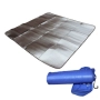 Постелка за къмпинг с двойно алуминиево покритие 150 см x 200 см, снимка 8