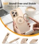 YINLAI калъф за iPhone 16 Pro Max, магнитна стойка с въртене на 360°,бутон за управление на камерата, снимка 3