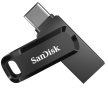 Флаш памет 64GB SanDisk Ultra Dual Drive Go, черен - SD-USB-DDDC3-064G-G46, снимка 1