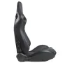 Спортни седалки за МПС - 1053 - черни с бял конец, снимка 2