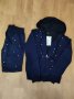 Дамски комплект в тъмносиньо с перли размер S цена 33 лв., снимка 2