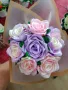 букети от сатенени рози , снимка 7