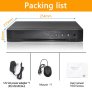 5в1 Универсален 4 Канален H.265+ WiFi DVR 5M-N XVR за AHD CVI TVI IP 5MP/4MP/3MP/2MP/1MP/960H Камери, снимка 6