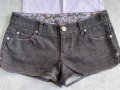 Детски лот тениска и къси дънкови панталонки, размер S // 134-140-146 см., снимка 2