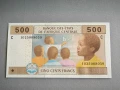 Банкнота - Централни африкански щати - 500 франка | 2002г., снимка 1