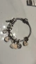 Оригинална сребърна гривна Пандора с 10 талисмана, снимка 2