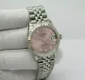 Rolex Datejust 31mm Steel Pink Dial Diamond Дамски Различни Варианти, снимка 8