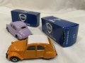 Метални колички CORGI Fina Morris Minor и Citroen 2 Cv 1:64, снимка 3