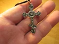 Старинен Руски георгиевски нагръден кръст с вързанка - съхранете част от историята и религията., снимка 2