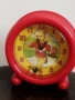 Стар кварцов будилник, настолен часовник, снимка 1