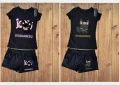 DSQUARED2 Дамски Черен Летен Комплект🔝Дамски Къс Спортен Екип Дискуаред2 - 2 Модела Код LFS521 , снимка 1
