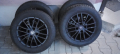 Алуминиеви джанти 14 цола с гуми, снимка 1 - Гуми и джанти - 44605037