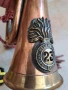 английска военна медна тръба, снимка 5