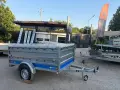 Туристическо, самосвално ремарке VESTA LIGHT 23 с допълнителни канати и плосък брезент, снимка 1