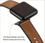 Каишка за Apple Watch – Еко кожа + Гума | Ultra / Series / SE, снимка 2