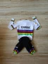 Оригинален мъжки вело гащеризон Santini Trek Factory Racing World Champion, снимка 3