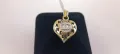 Златна висулка сърце-2,80гр/14кр, снимка 1