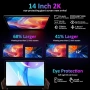 Огромен 14 инчов Таблет BEYNIVAN Android 15 36GB RAM 256GB ROM, USB-C кабел, адаптер, писалка ..., снимка 3