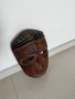 Ръчно изработена маска от плътно дърво Италия, снимка 1 - Декорация за дома - 42497267