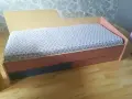 Еденично детско легло с 2 чекмеджета +ракла и бюро, снимка 1