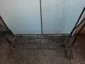 Ръчно изработена голяма желязна самостояща закачалка за дрехи , снимка 4