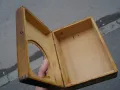 СТАРА ДЪРВЕНА КУТИЯ ЗА ЧАСОВНИК, снимка 6