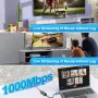 USB C към RJ45 Ethernet адаптер 2-в-1 1Gbps, снимка 7