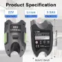 Литиево-йонна батерия 22 V, 3000 mAh за Gtech Multi MK2, снимка 3