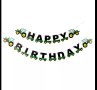 Банер Happy birthday трактор 