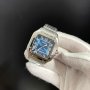 Мъжки часовник Cartier Santos de Cartier Blue Dial с автоматичен механизъм, снимка 2