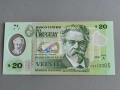 Банкнота - Уругвай - 20 песо UNC | 2020г., снимка 1