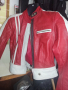 Кожено яке - оригинал, от дебел, тежък телешки бокс Текстилно яке за мотор Шуба, снимка 6