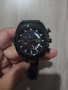 LIGE-Луксозен кварцов часовник,хронограф,дата,силиконова каишка,високо качество, снимка 12