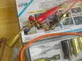 ИТАЛИАНСКИ ГАЗОВ КОМПЛЕКТ ГОРЕЛКИ И ПОЯЛНИК ПРОПАН-БУТАН ПОЧТИ НОВ ПЪЛЕН КОМПЛЕКТ CFH Made in ITALY, снимка 11