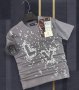 Мъжка тениска Louis Vuitton-сива кодVL51H
